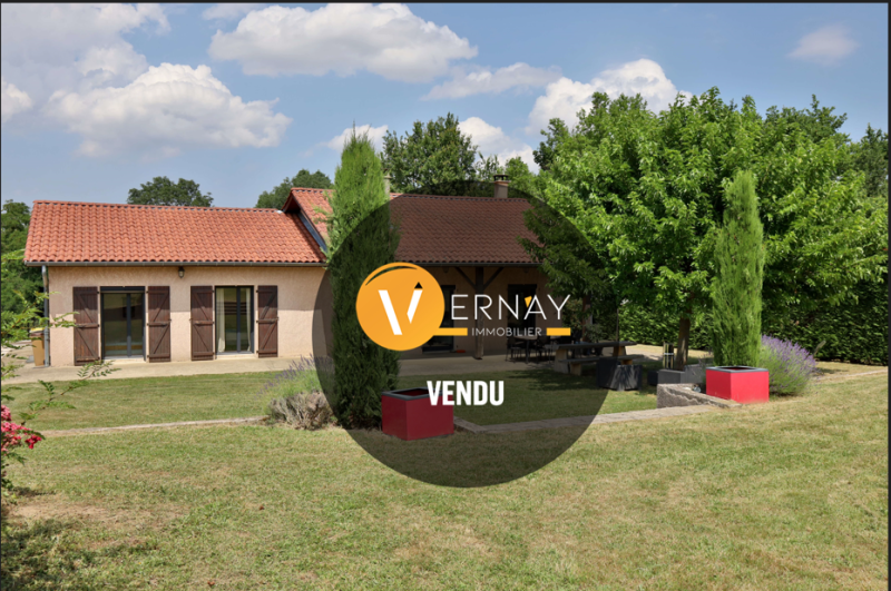 Maison 5 pièces - 108 m² habitables - Terrain 2266 m² - Saint-Georges-d'Espéranche