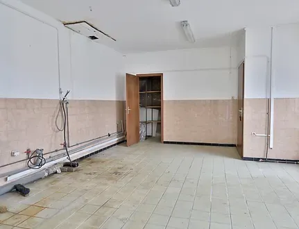 Plateau à aménager au centre du village d'Heyrieux