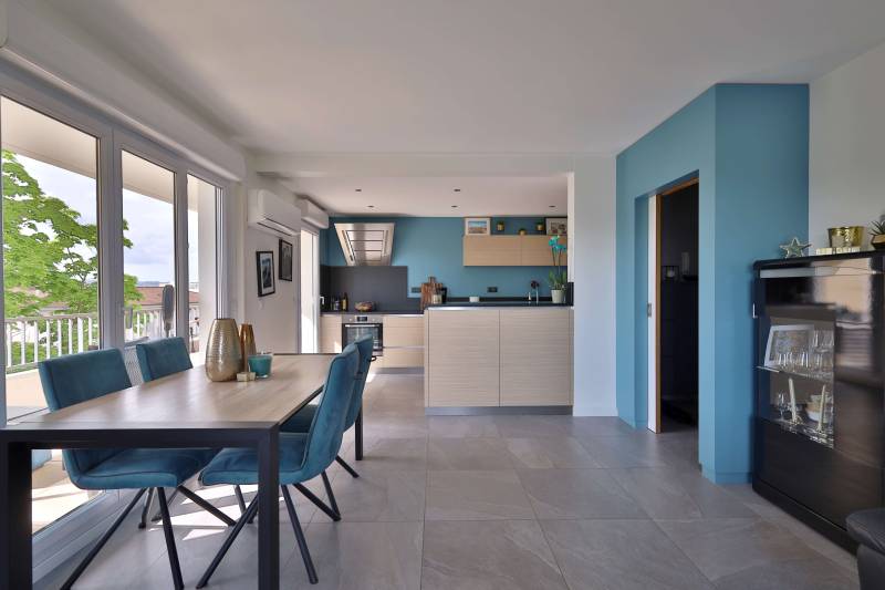 Appartement T4 - 79,92m² habitable ( loi carrez) - Garage