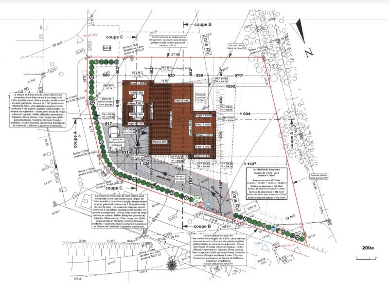 Projet de construction, maison neuve avec terrain sur les hauteurs de  Vienne
