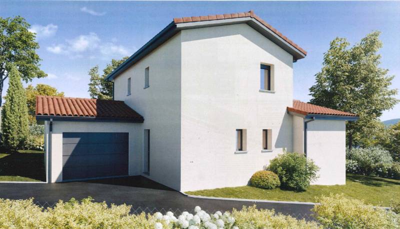 Projet de construction, maison neuve avec terrain sur les hauteurs de  Vienne