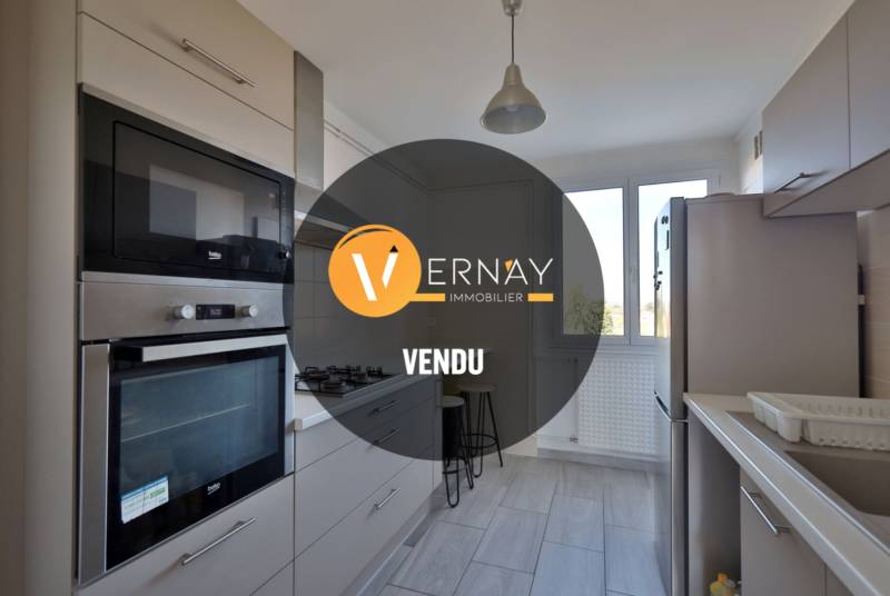 Appartement Type 4 71,9 m² Loi Carrez avec Balcon et Cave à Meyzieu