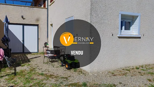 Appartement rez de jardin avec terrain 38790 Saint-Georges-d'Espéranche