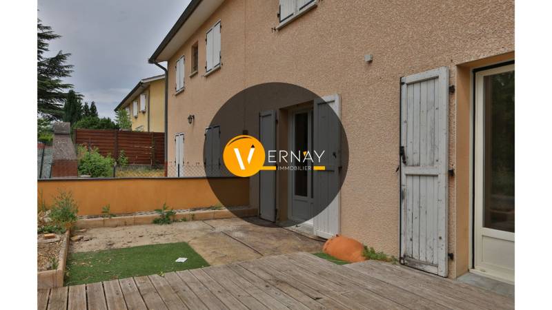 Maison de type 4 d'une superficie de 96.45 m² habitable -Terrain 154 m² sur la commune Diemoz