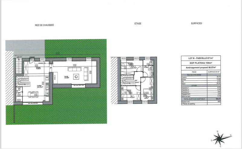 Maison - 106 m² - Saint Just Chaleyssin
