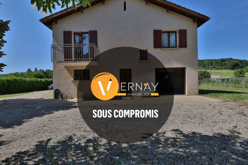 Maison Type 3 - 71,74 m² - Terrain 850 m² - Sous-sol complet sur la commune de Saint Just Chaleyssin